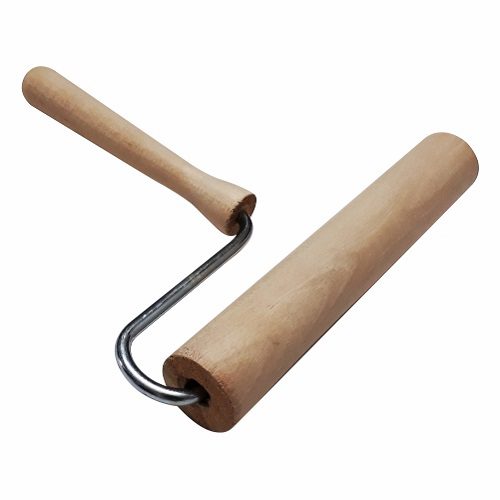 وردنه غلطکی چوبی بزرگ