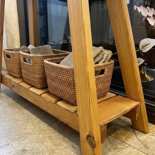 میز کنسول چوبی